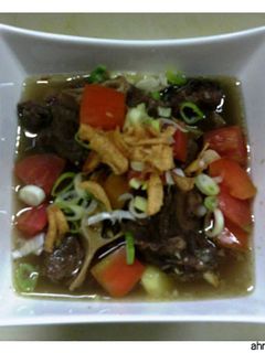 Foto resep Sop Buntut ala Restaurant