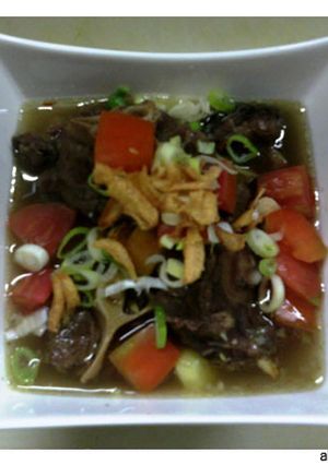 Foto resep Sop Buntut ala Restaurant
