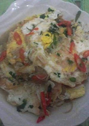 Foto resep Telor Ceplok Tumis Cabai