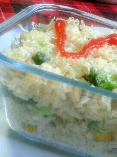 Foto resep Nasi Panggang Keju Brokoli