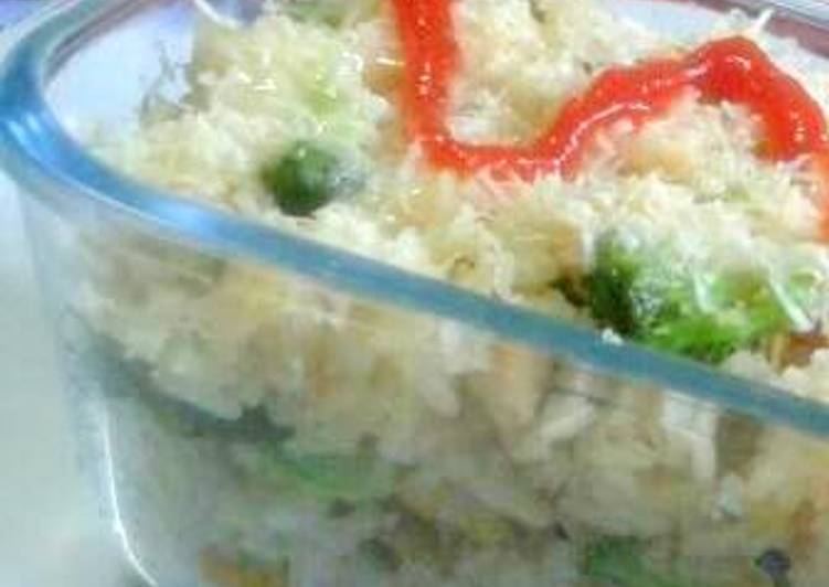 Nasi Panggang Keju Brokoli