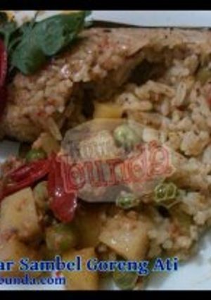 Foto resep Nasi Bakar Sambal Goreng Hati
