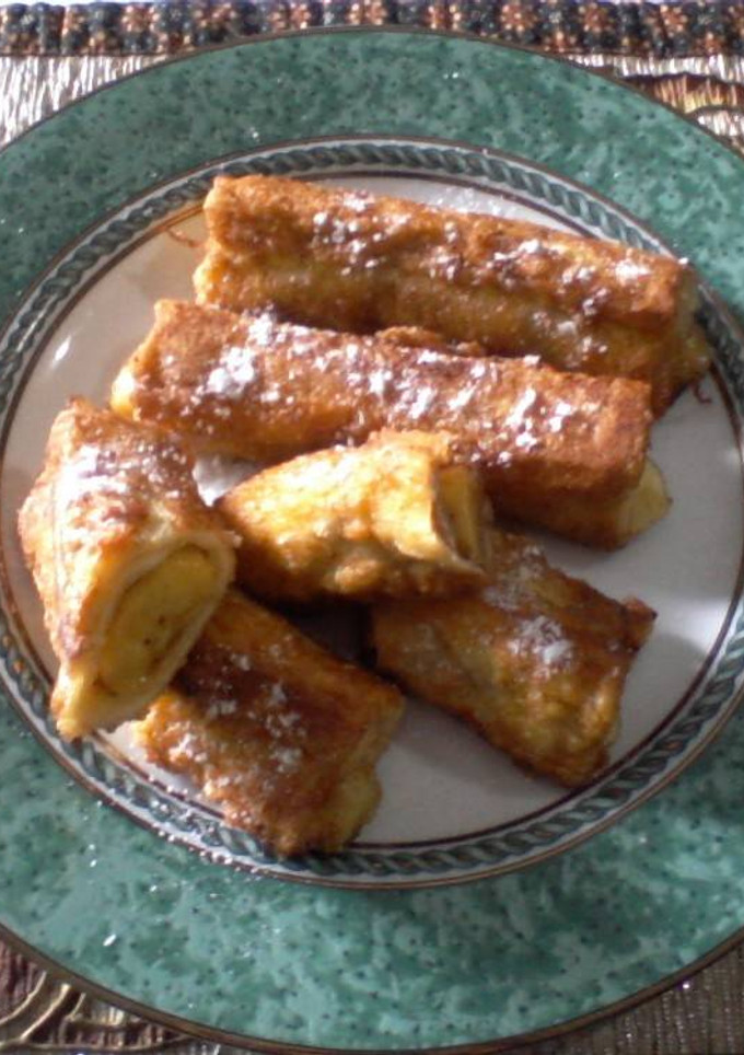 Foto resep Roti Gulung Pisang