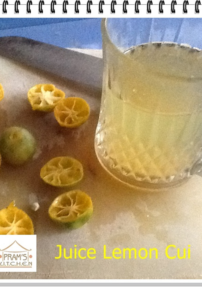 Foto resep Juice Lemon Cui