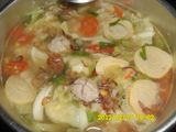sop bakso lengkap