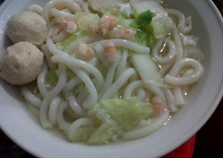 udon kuah segar