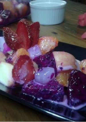 Foto resep Salad Buah Saus Yoghurt