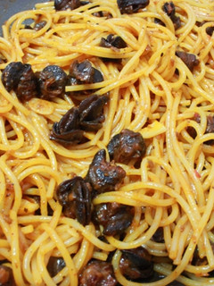 Foto resep Spicy Escargot Spaghetti