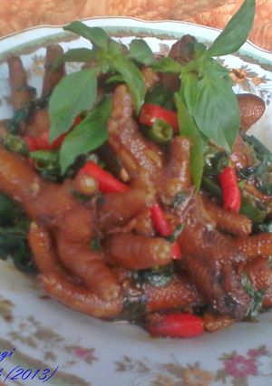Foto resep Ceker Kecap Kemangi