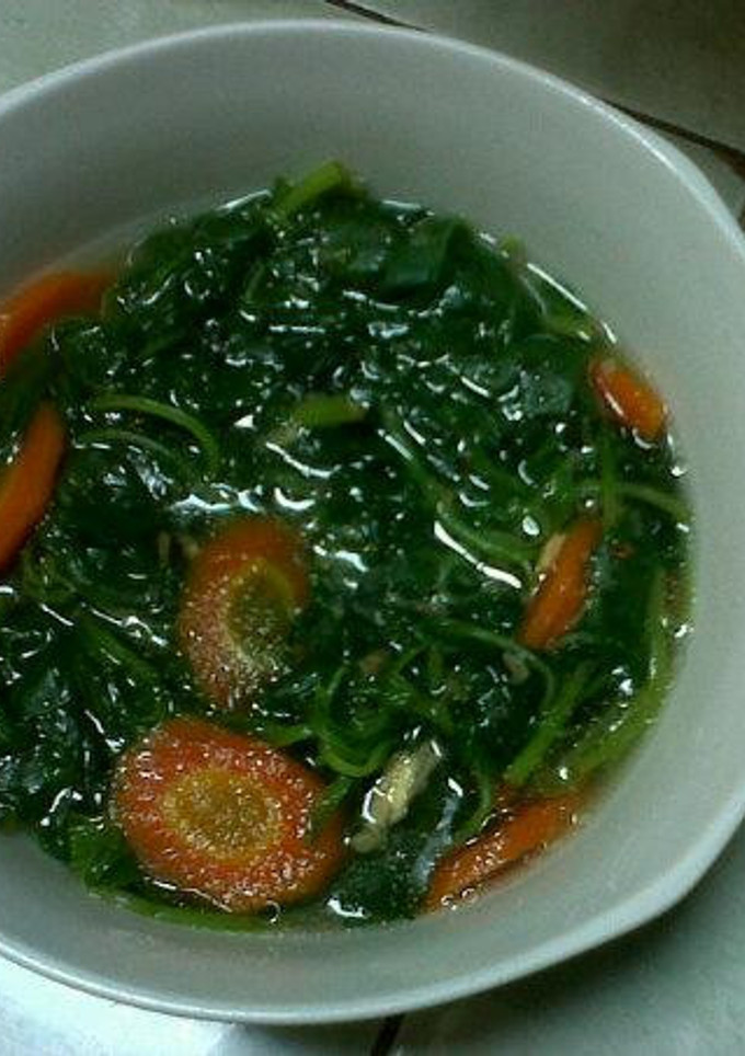 Foto resep Sayur Bayam