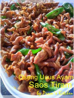 Foto resep Oseng Usus Ayam Saos Tiram