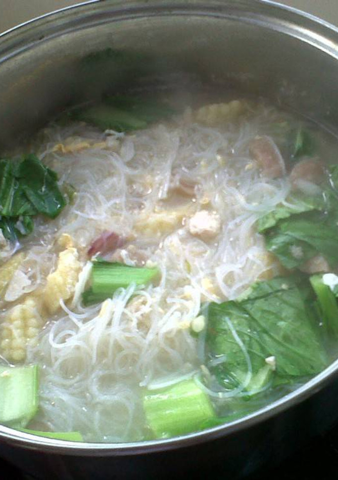 Foto resep Sup Bihun Kumplit