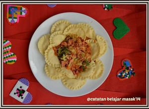 Foto resep Ravioli homemade dengan simple bolognese