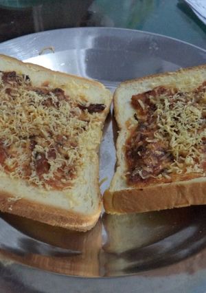 Foto resep Roti Pizza Sarden