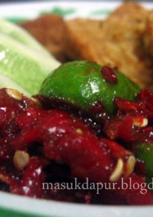 Foto resep Sambal Limo