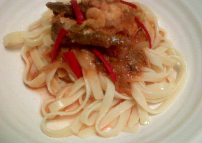 Bagaimana Membuat Mackerel Fettuccine yang Lezat