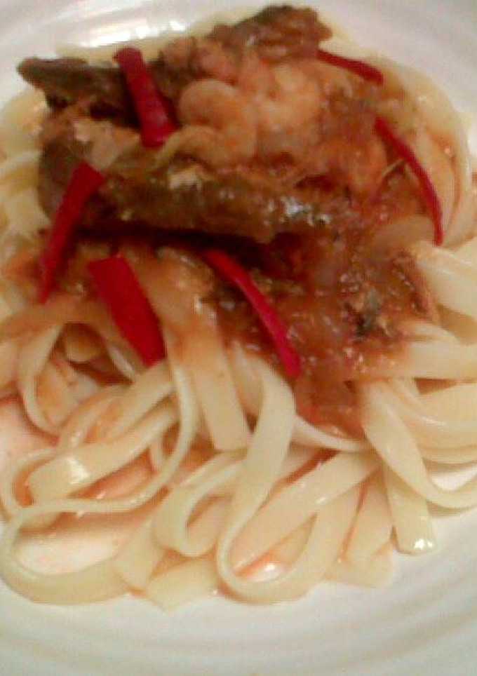 Foto resep Mackerel Fettuccine