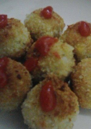 Foto resep Bitterballen nasi