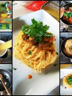 Foto resep ANGEL HAIR SPAGHETTI D SARDINES