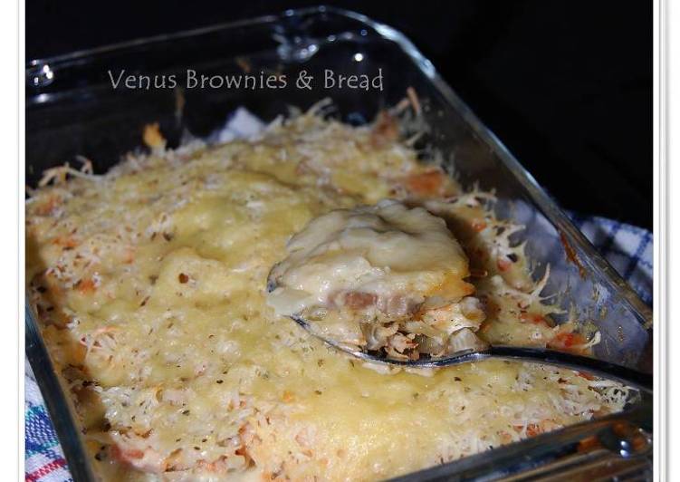 Mung bean ravioli with mushroom sauce