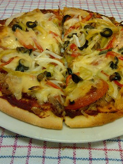 Foto resep Tuna Veggie Pizza