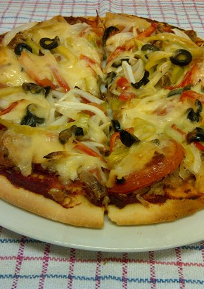 Foto resep Tuna Veggie Pizza