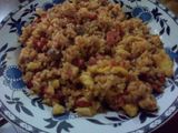 Nasi Goreng Baso Sosis