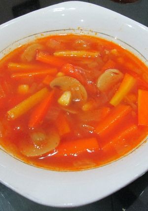 Foto resep Sup Tomat yang enak dan sehat