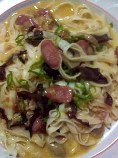 Foto resep Fettucine dengan Saos Carbonara ekonomis