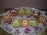 orange cup cake