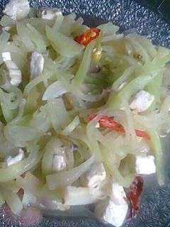 Foto resep oseng - oseng Labu siam