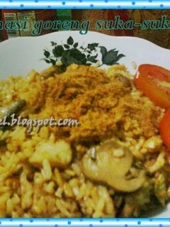 Foto resep NASI GORENG SUKA-SUKA