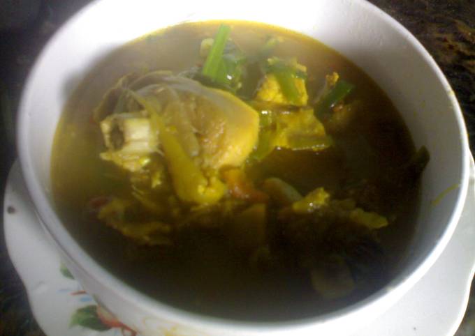 Resep AYAM MASAK BUMBU ASAM BAWANG, Enak