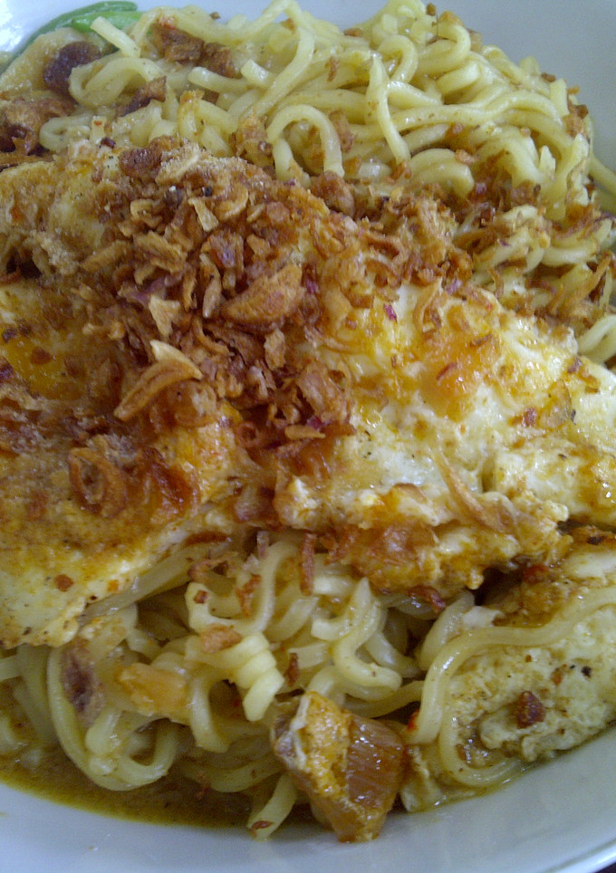 Foto resep Mie instant Bumbu Kari