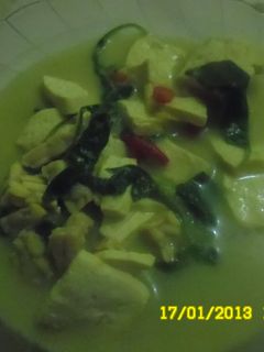 Foto resep tahu tempe santan kemangi