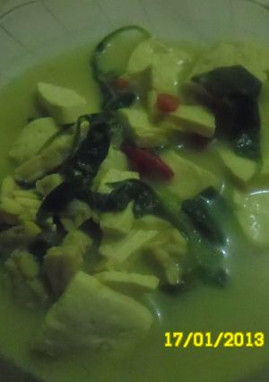 Foto resep tahu tempe santan kemangi