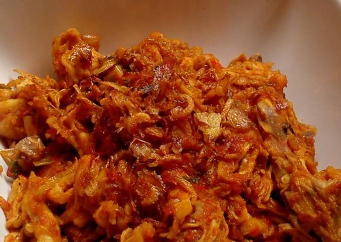 Resep Gongso Ayam Suwir yang Bikin Ngiler