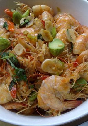 Foto resep Udang Pedas Ijo-ijo