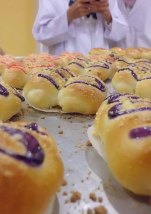 Foto resep Roti manis selai berry