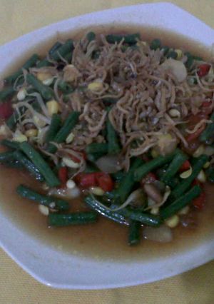 Foto resep Tumis kacang panjang ,bumbu taoco