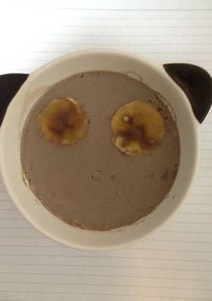 Foto resep Banana-choco pudding