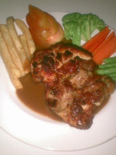 Foto resep CHICKEN STEAK WITH BBQ SAUCE