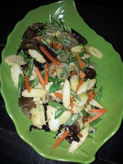 Foto resep capcay jamur kuping