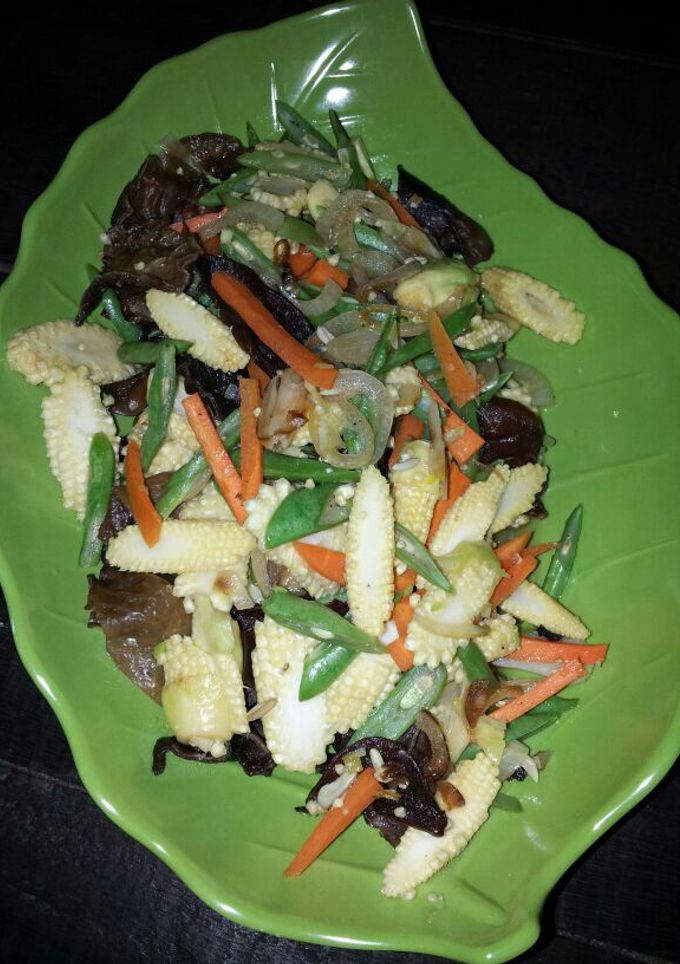 Foto resep capcay jamur kuping