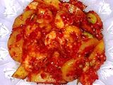 Udang Goreng Sambal Lado kentang with petai