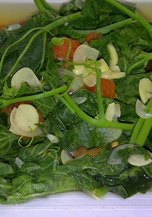 Foto resep TUMIS DAUN LABU (untuk diet hepatitis)