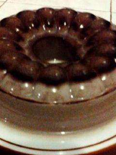 Foto resep Puding Susu Coklat Vla Vanila