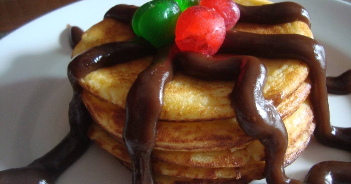 123 resep pancake vla susu enak dan mudah Cookpad