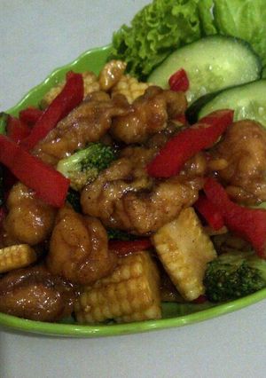 Foto resep Ayam Tepung Saos Teriyaki Koe ...