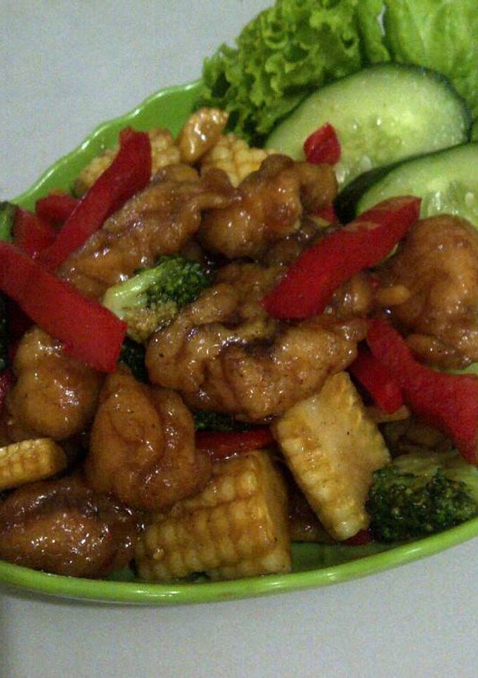 Foto resep Ayam Tepung Saos Teriyaki Koe ...